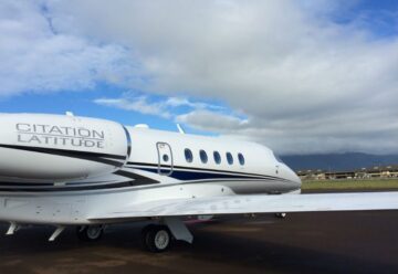 Cessna Citation Latitude.