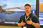 CAE Phenom simulator instructor and aerial coordinator Kevin LaRosa.