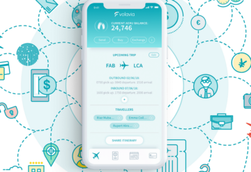 Picture of the Volavia app interface.
